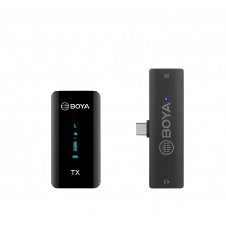 Boya BY-XM6-S5 Kompakt Kétcsatornás Vezetéknélküli Mikrofon