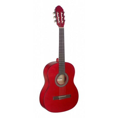 Stagg C430 M RED klasszikus gitár piros