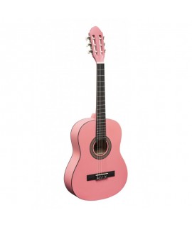Stagg C430 M PK Pink klasszikus gitár